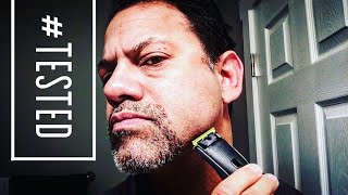 One Blade trimming the perfect GOATEE