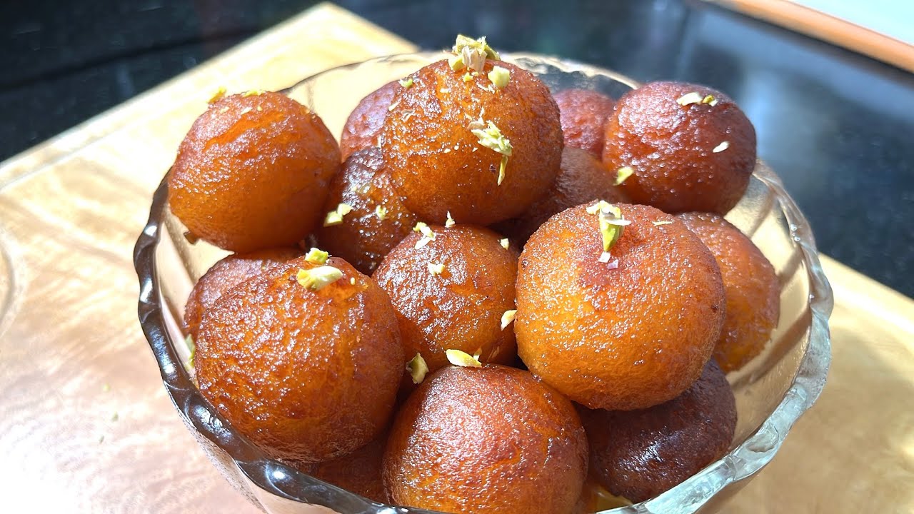 Gulab Jamun Recipe | With Gulkand Stuffing | गुलाब जामुन | Spicy&Tasty ...