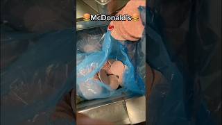 POV McDonald's Burger Beef 🍔🥩 #mcd #beef #fastfood #work #mcdonalds #food #satisfying #asmr