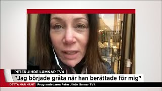 Tilde de Paula Eby: "Jag började gråta faktiskt" - Nyheterna (TV4)