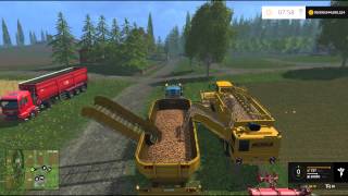 Farming Simulator 15 PC Mod Showcase: Ropa Big Bear Auger Wagon