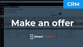 SmartCabinet: How to make an offer