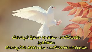 యేసయ్య.నీప్రేమ.నా.సొంతము.నాలోన.పలికిన.స్తుతి.గీతము.