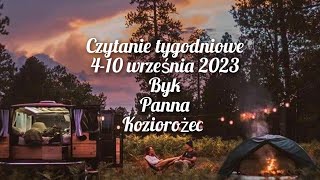 czytanie tygodniowe 4-10 września 2023 trygon ziemi byk ♉panna ♍koziorożec ♑