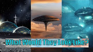 Space Bases On Different Planets COMPARISON