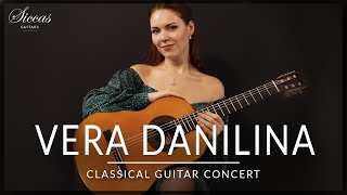 VERA DANILINA - Classical Guitar Concert | Mozart, Bach, Sor, Villa-Lobos & more | Siccas Guitars