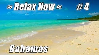 SPECTACULAR CARIBBEAN BEACH - Glass Window Eleuthera Bahamas #4 Beaches Ocean Waves sounds relax