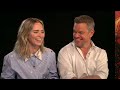 Emily Blunt and Matt Damon Interview Each Other