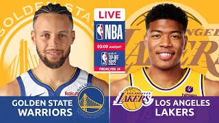 Golden State Warriors vs. Los Angeles Lakers I NBA LIVE SCOREBOARD I @baskemali
