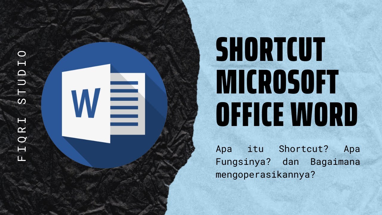 Mengenal Tombol Shortcut Di Microsoft Office Word - YouTube