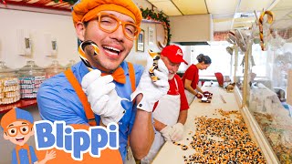 SWEETS DREAM! Blippi and Meekah's Sweet Sweet Trick-or-Treat | Kids TV Shows | Cartoons For Kids
