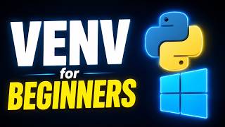 Python Tutorial: VENV on WINDOWS for BEGINNERS // NETWORK ENGINEERS