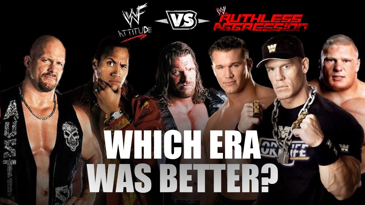 Which WWE Era Was Better? | Attitude VS. Ruthless Aggression ...