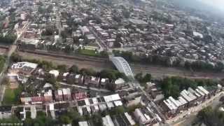 Drone view Philadelphia school of the future