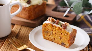 [Carrot cake] The gentle sweetness of carrots makes you feel relaxed ♪ Spices for an adult taste!