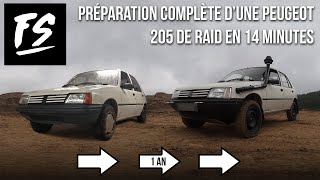 Préparer une 205 de RAID en 14 minutes !