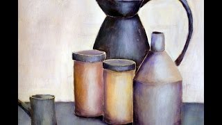 Stillleben nach Art von Morandi, Still life á la Morandi