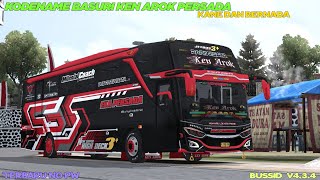 Share!Kodename BASURI KEN AROK EKA PERSADA KANE DAN BERNADA Terbaru Bussid V4.3.4