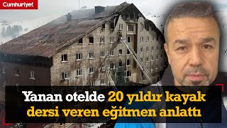 Kartalaya'da facia | Otelde 20 yıldır kayak dersi veren eğitmen anlattı