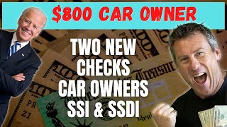 TWO CHECKS $800 CAR OWNERS + $475 SSI SSDI Daily News STIMULUS | PUA SSI Unemployment UPDATE