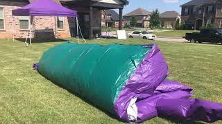 Inflating a Bounce House￼ Castle