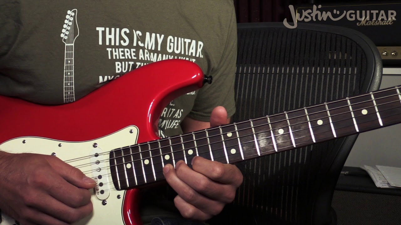 John Mayer Gravity Solo Guitar Lesson Justin Guitar Lesson Tutorial