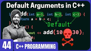 Default Arguments of Functions in C++