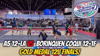 AAU Nationals 2024 - A5 12-LA  vs Borinquen Coqui 12 1F - Gold Medal 12U FINALS