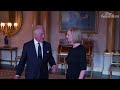 king charles tells liz truss his mother s passing was the moment i ve been dreading