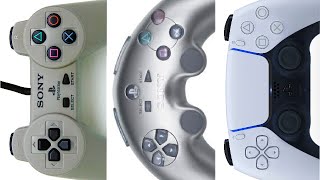Evolution of PlayStation Controllers 1994-2020