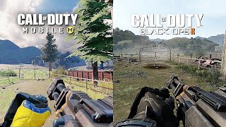 Call of Duty Mobile vs. Call of Duty Black Ops 2 - Scorestreaks Comparison
