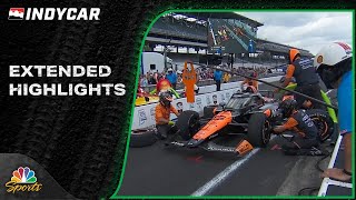 IndyCar Series EXTENDED HIGHLIGHTS: 108th Indy 500 Pit Stop Competition | Motorsports on NBC
