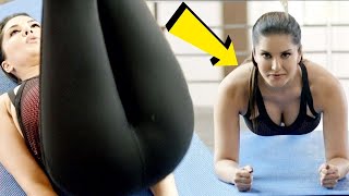 Sunny Leone Hardcore Gym Workout During Quarantine Days | Fitness Freak Sunny.