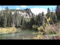 Opal Lake Fall Color Explosion! -  Pagosa Style - Illuminati Eyes - Giant Aspen - Opalescent Water