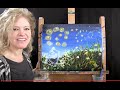 Firefly Dream | Paint and Sip at Home | Acrylic Step by Step Tutorial