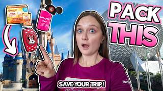9 Disney World Essentials NO ONE Tells You to Pack! (SAVE Your Trip!)