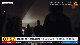 Las llamativas palabras de 'Tea Time' a Carabineros tras nueva detención | 24 Horas TVN Chile