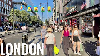 England, London Summer Walk 2022 | Oxford Street, Carnaby Street, Regent Street, Soho Street