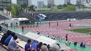 2023新潟市選手権中学男子110m H予選登石愛輝RizeAC 14