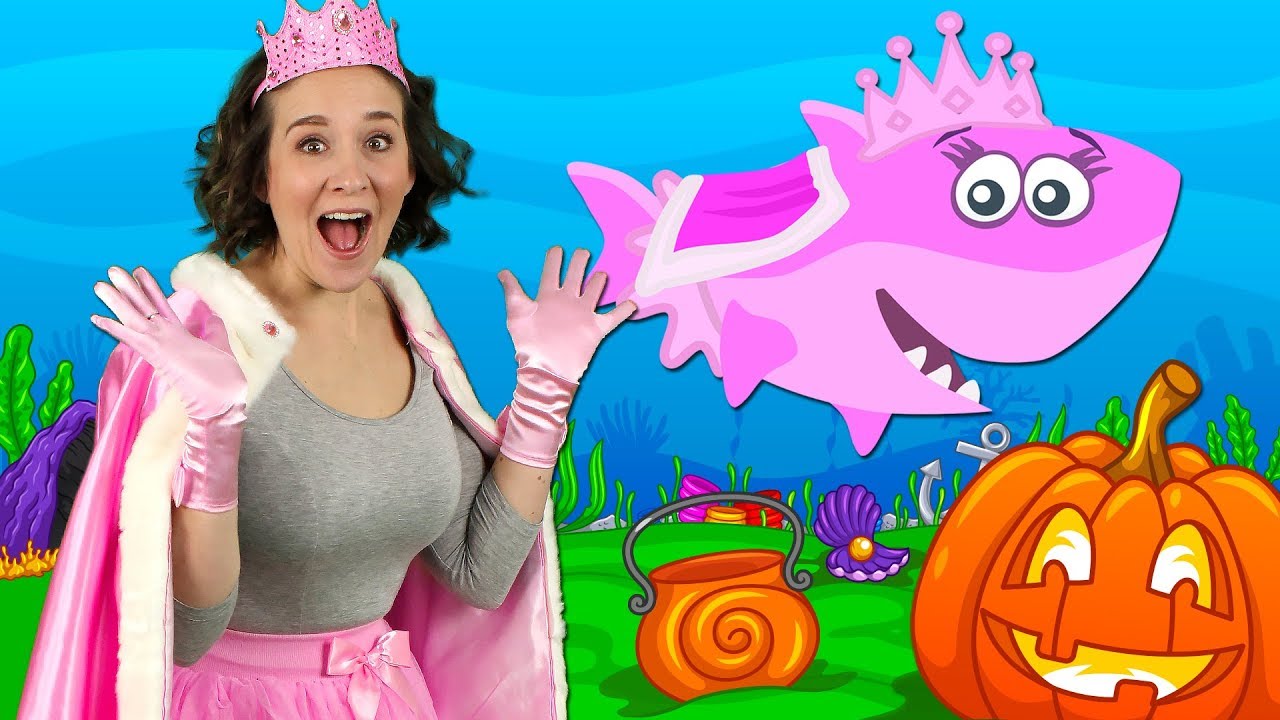 Halloween Baby Shark | Kids Songs And Nursery Rhymes | Halloween Songs ...