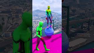 GTA 5 Epic Water Ragdolls | Spider-Man Jumps / Fails ep.994 #shorts