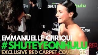 Emmanuelle Chriqui at the Red Carpet Premiere of "Shut Eye" on Hulu #ShutEyeOnHulu
