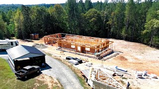 House Build- Floor System and Walls