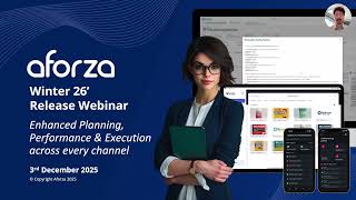 Aforza Winter 26 Release Webinar