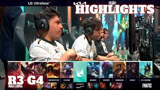 MAD vs FNC - Game 4 Highlights | Round 3 Playoffs S12 LEC Summer 2022 | Mad Lions vs Fnatic G4