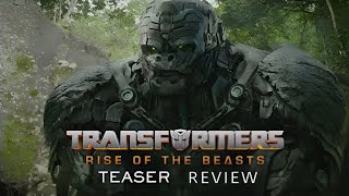 Transformers: Rise of the Beasts - Official Teaser Trailer (2023 Movie) | REVIEW
