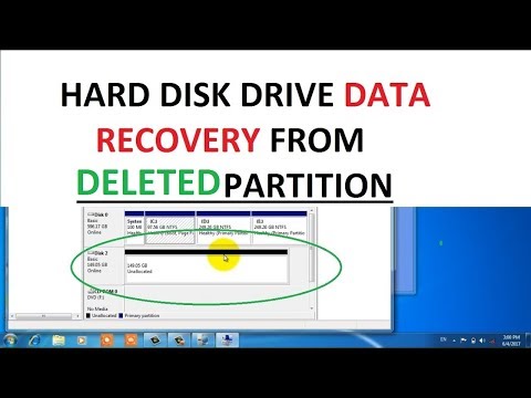 Recover deleted partition with data (recover data from merged, deleted or formatted partition)