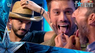 Santi y Dani comen INSECTOS en esta SURREALISTA actuación | Audiciones 9 | Got Talent España 2021