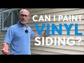 Can I Paint My Vinyl Siding?