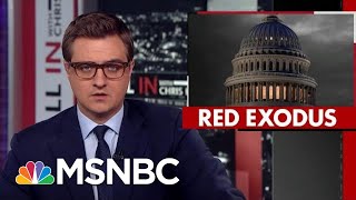 Chris Hayes Looks At The ‘Red Exodus’ As Another Republican Retires | All In | MSNBC